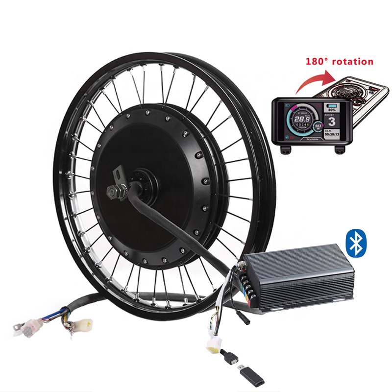 Qs Motor 273 8000W Hub Motor - Kit de conversión de bicicleta eléctrica