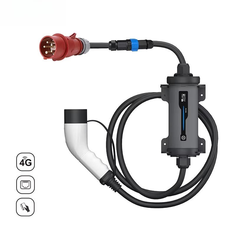 Cargador de Vehículos Eléctric - Type 2 Portable Ev Charger 11Kw Cee reseña y precio