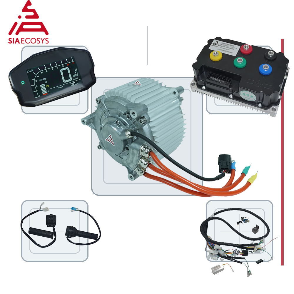 Kit de Motor de Tracción Media - Mid Drive Motor Kit 72V 5000W reseña y precio